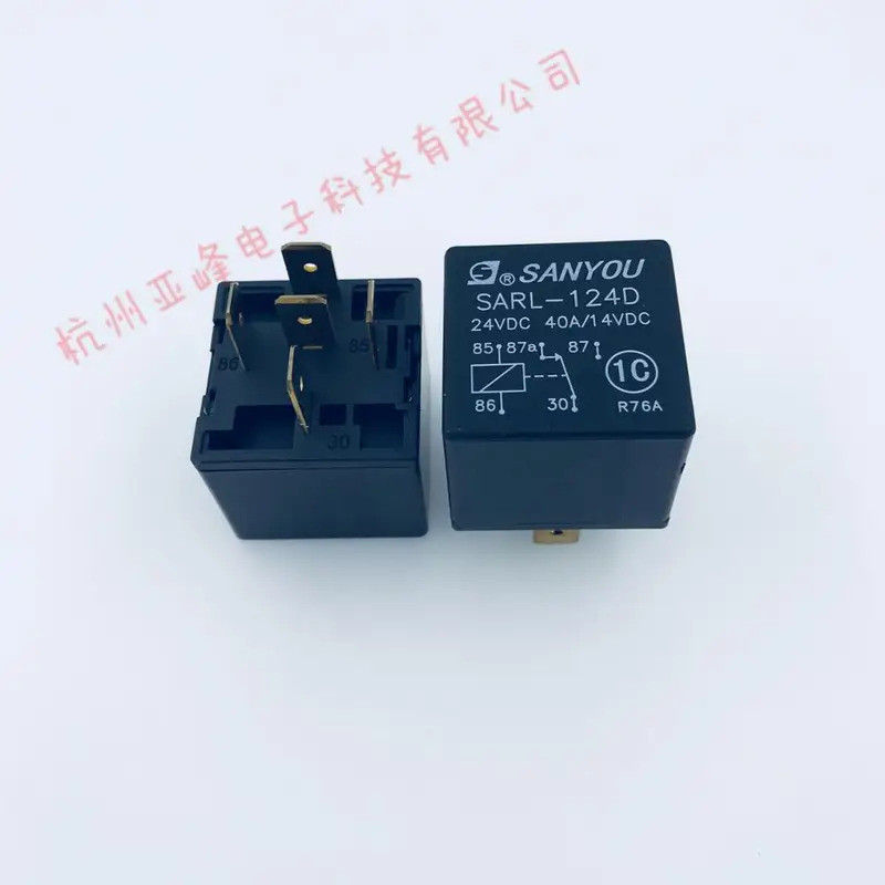 100% ใหม่Original SARL-112D 12VDC SARL-124D 24VDC 40A/14VDC รีเลย์รถยนต์ 5PINS