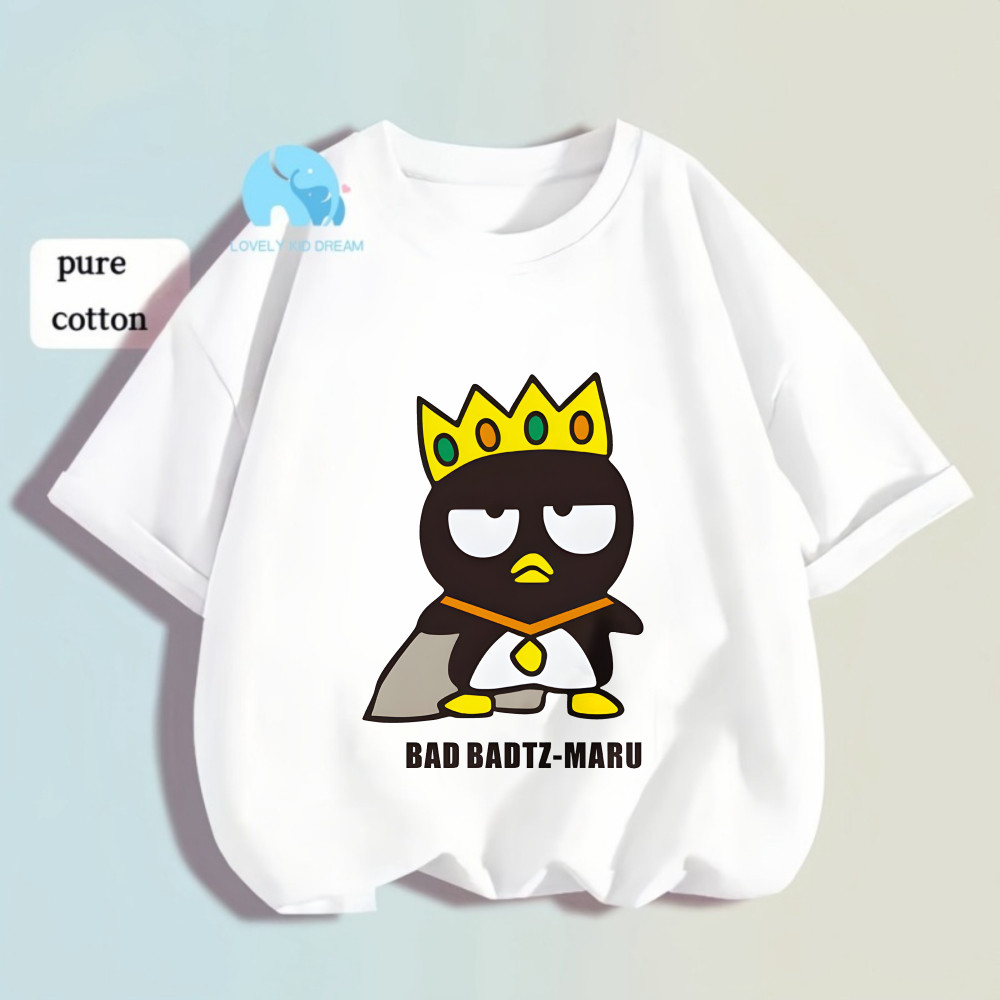 Bad Badtz Maru | | เสื้อยืด Budak Lelaki | ผ้าฝ้าย 100% | พรีเมี่ยม | เสื้อยืดแขนสั้น