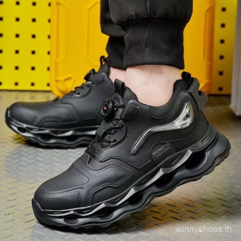 มาใหม่ล่าสุด Ultralight รองเท้านิรภัยกันน้ําผู้ชายและผู้หญิง Steel Toe Work Breathable รองเท้า S5UY