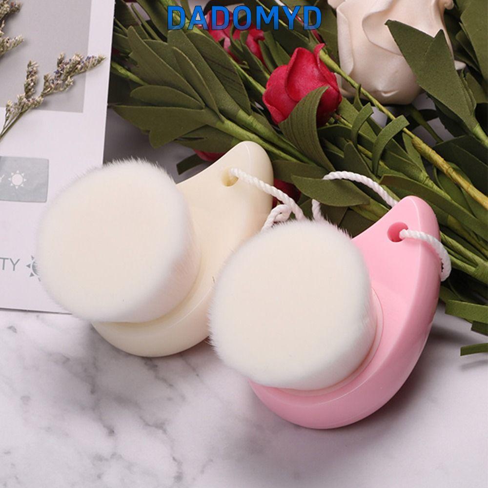 DADOMYD แปรงล้างหน้า, แปรงหน้าผมไฟเบอร์พิสิฐ, แปรงกําจัดสิวหัวดําแบบนุ่ม Face Care
