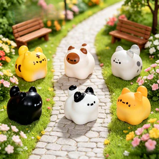 แมวน่ารักตุ๊กตาภูมิทัศน์ขนาดเล็ก-น่ารัก ทําเอง ลูกแมวนาโนสําหรับตกแต่งโต๊ะอุปกรณ์ตกแต่งภายในรถของขวัญมีเสน่ห์