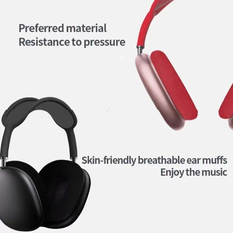 Jz mall P9 หูฟังไร้สาย Bluetooth 5.0 หูฟังครอบหู หูฟังซับวูฟเฟอร์พร้อมไมโครโฟน
