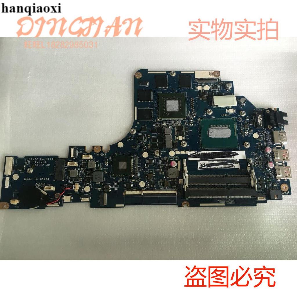 Lenovo Y50-70 เมนบอร์ดอิสระ I7-4700HQ รุ่น CPU หมายเลข LA-B111P
