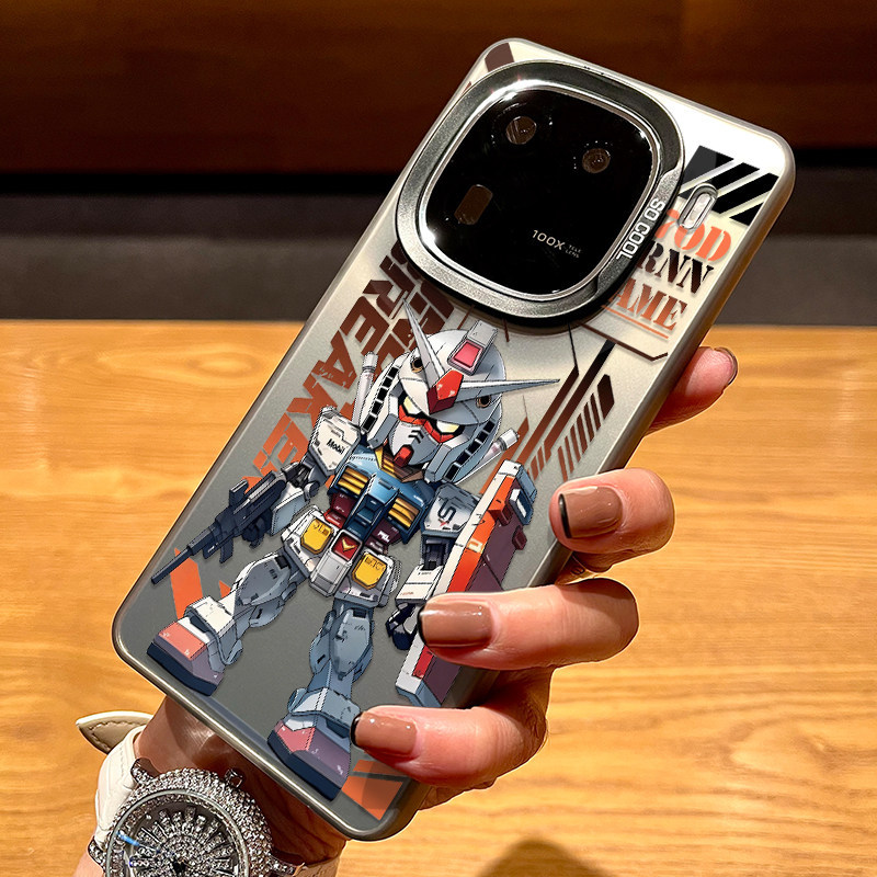 เหมาะสําหรับ IQOO15 การ์ตูนโทรศัพท์มือถือชุดเคสโทรศัพท์ 12/11pro เลเซอร์ 10 Frosted 13 Hard Case iqo