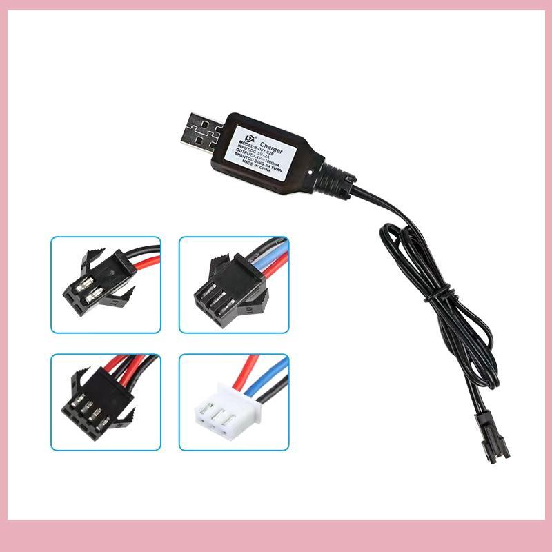 7.4V (3.7V X2) Charger SM-2P/3P SM-4P Reverse XH-3P/4P Li-ion แบตเตอรี่ไฟฟ้า RC ของเล่นรถเรือ USB Ch
