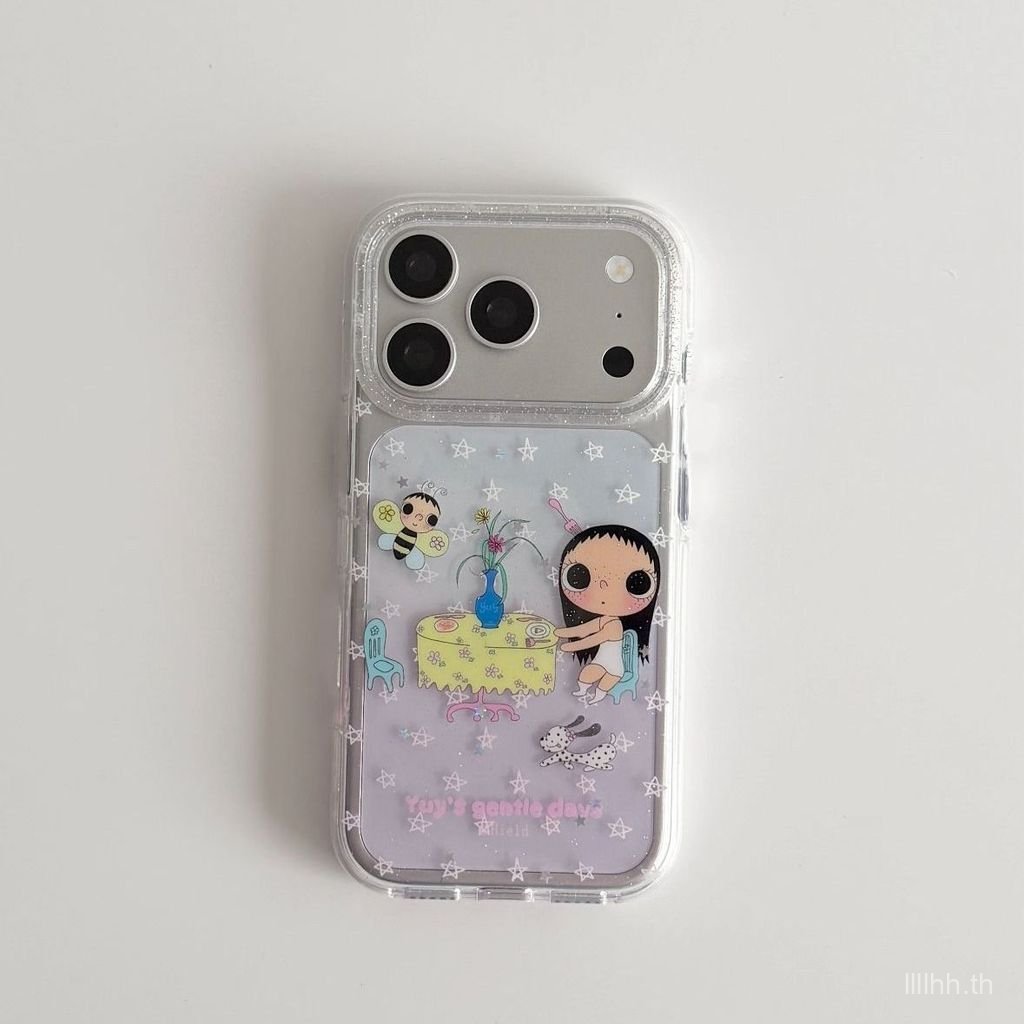 เคสโทรศัพท์เหมาะสําหรับiPhone 7 8 X XS XR XSMAX 11 12 13 14 15 16 17 Pro max Plus Air Bee Afternoon 