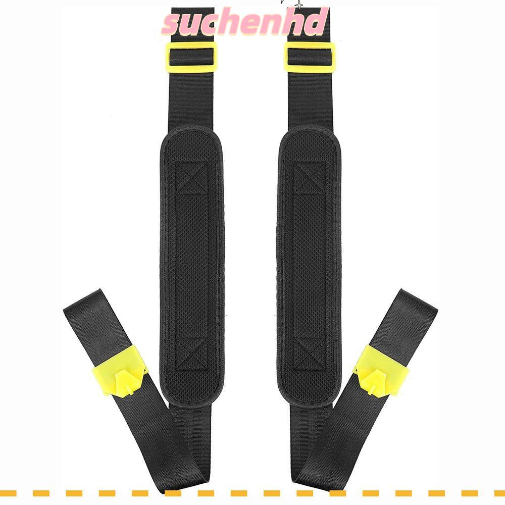 SUCHEN สายสะพายเครื่องพ่นยาเกษตร กว้างขวาง 7cm หนาแน่น ทนทาน ปรับได้ สะดวกสบาย ไม่เจ็บไหล่ สำหรับเครื่องพ่นยาแบตเตอรี่/เครื่องพ่นยาแบบถือ 1คู่