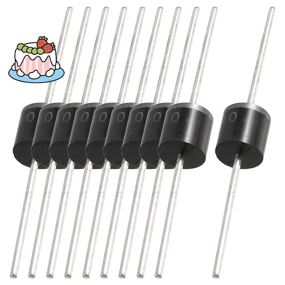 [Sep-t] 20 ชิ้น 10A10 10Amp 1000V 10A 1KV R-6 MIC วัตถุประสงค์ทั่วไป Axial Rectifier Diodes