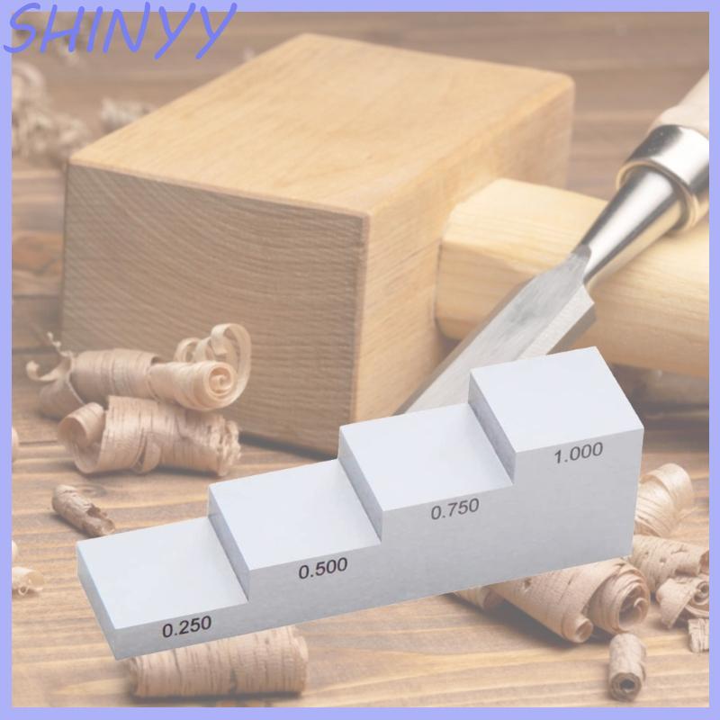 SHI 4 Step Block Step Wedge Calibration Test UT Block สําหรับเครื่องวัดความหนาอัลตราโซนิก