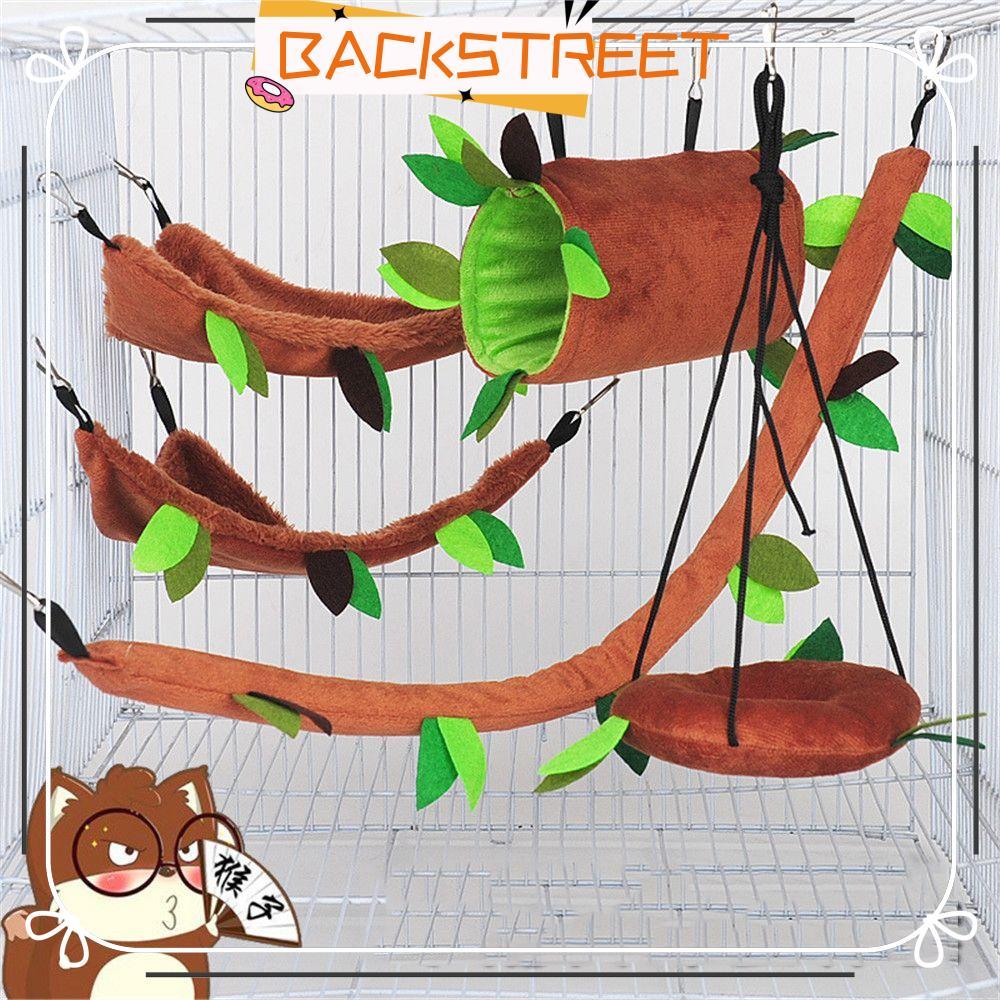BACKSTAGE Hamster Hammock Pets Supplies Jungle Squirrel Cage Nest Accessories