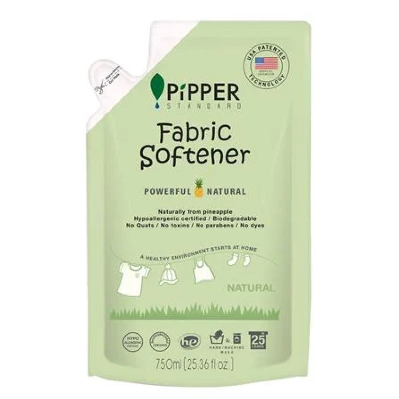 น้ำยาปรับผ้านุ่ม PIPPER 750ml NATURAL