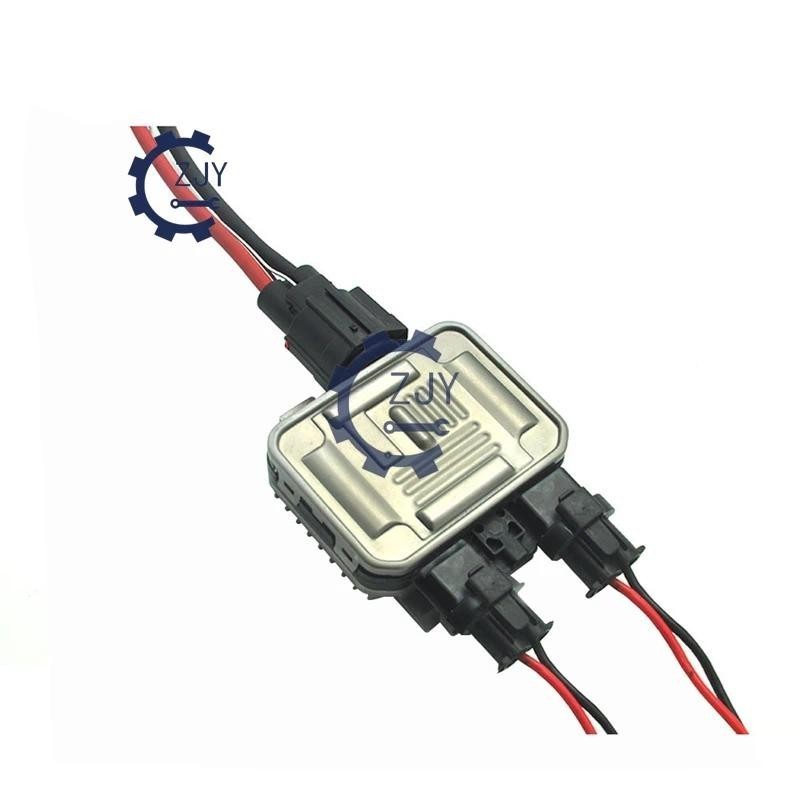 หม้อน้ํา Cooling 2 พัดลมโมดูลควบคุมสําหรับ FORD EDGE FLEX LINCOLN MKS MKX 3.5L 3.7L 7T43-8C609-BA 7T