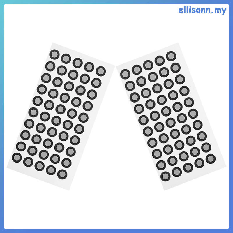 2 แผ่น 3D เครื่องสแกนเนอร์เครื่องหมายสะท้อนแสง 3D Scanning Reference Marker Points ellisonn