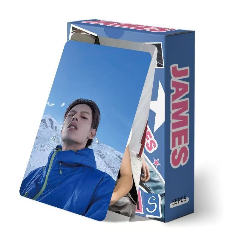 Cortis James Laser LOMO Card สินค้าไอดอล 55 ชิ้น