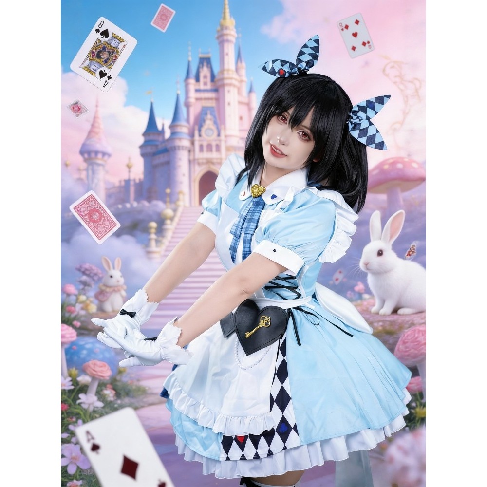 Love lovelive cos lovelivecos Yazawa Nicole cos Yazawa Nicole cos เสื้อผ้า Yazawa Nicole วิกผม