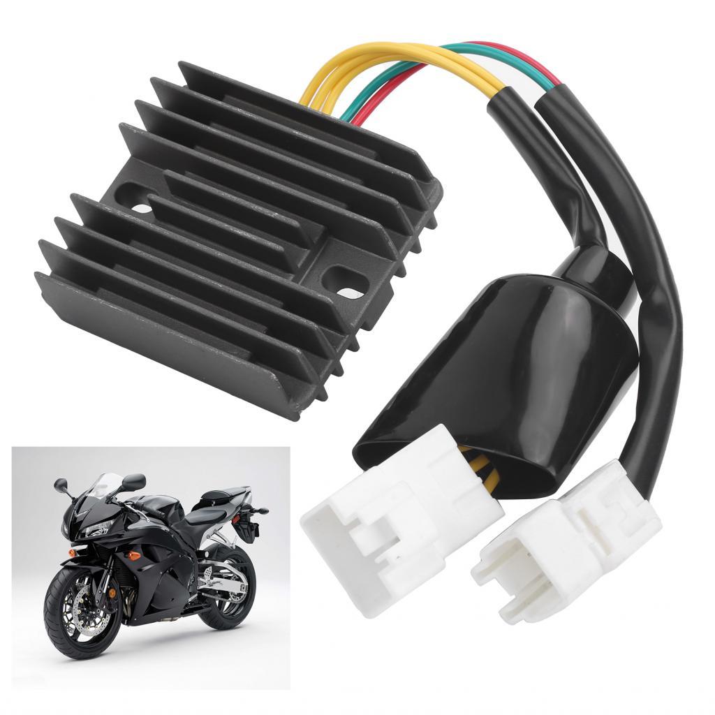 Journalfamily-TH อลูมิเนียมเครื่องปรับแรงดันไฟฟ้า-เปลี่ยนสำหรับ CBR600 1000 CB750F VTX1300 SH678FD S