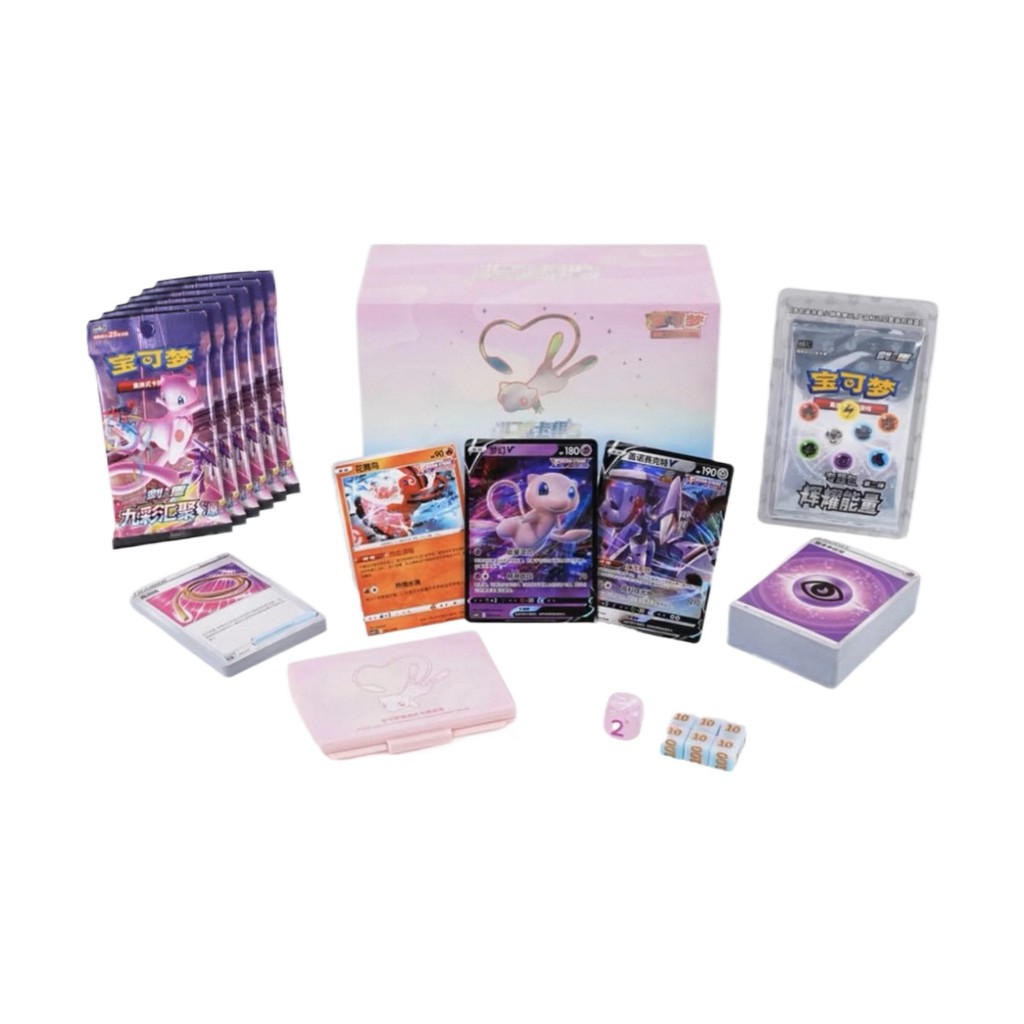 Pokemon Mew Construction of Advanced ETB Pokemon Gift Box ใหม่ S-จีน TCG