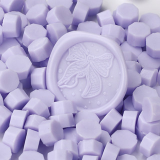 ลูกปัดซีลขี้ผึ้ง Octogonal 100 ชิ้น-034