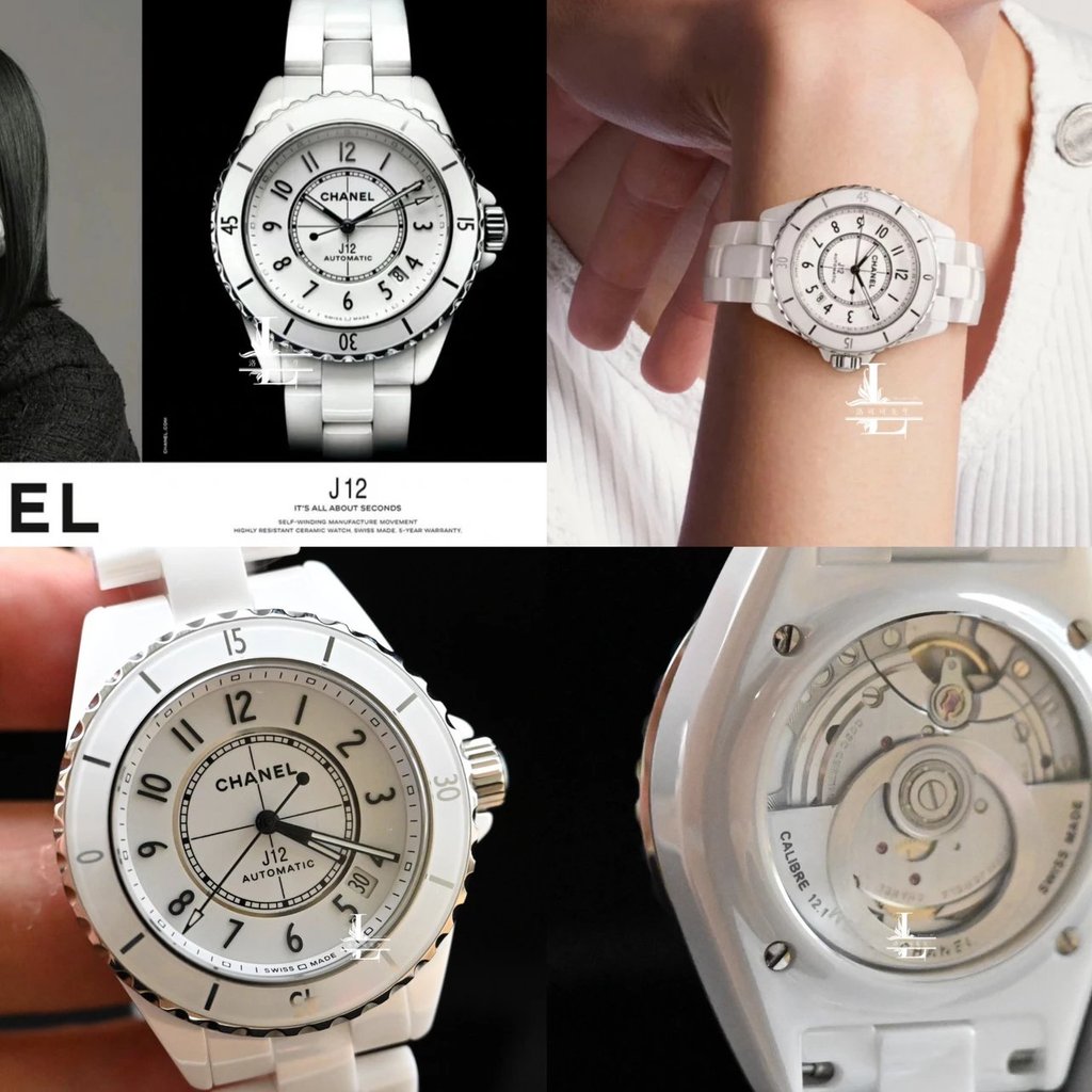 [โรงงานเดิม Niu สินค้า] ช่อง CH Xiaoxiang J12H5700/5705 นาฬิกาข้อมือเซรามิกนาฬิกาสุภาพสตรี Original 