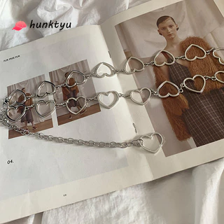COD💕 จี้ห้อยเอวรูปหัวใจ สไตล์ฮิปฮอป&เรโทร เรียบง่าย สำหรับผู้หญิง