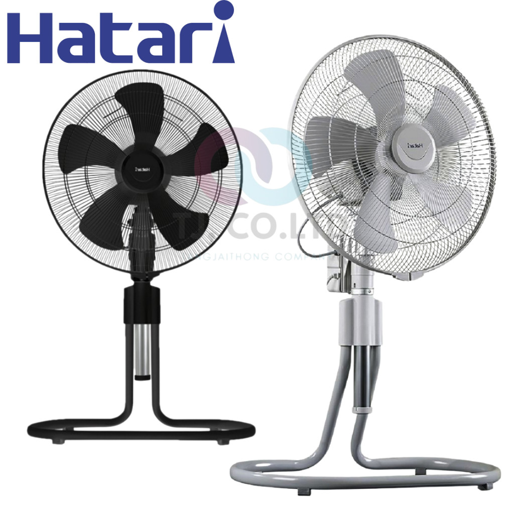 ออกใบกำกับภาษีได้ ส่งด่วน พัดลมอุตสาหกรรม HATARI 18 นิ้ว 5ใบพัด รุ่น IS18M1 มอก.934-2558 รับประกันมอเตอร์ 3ปี