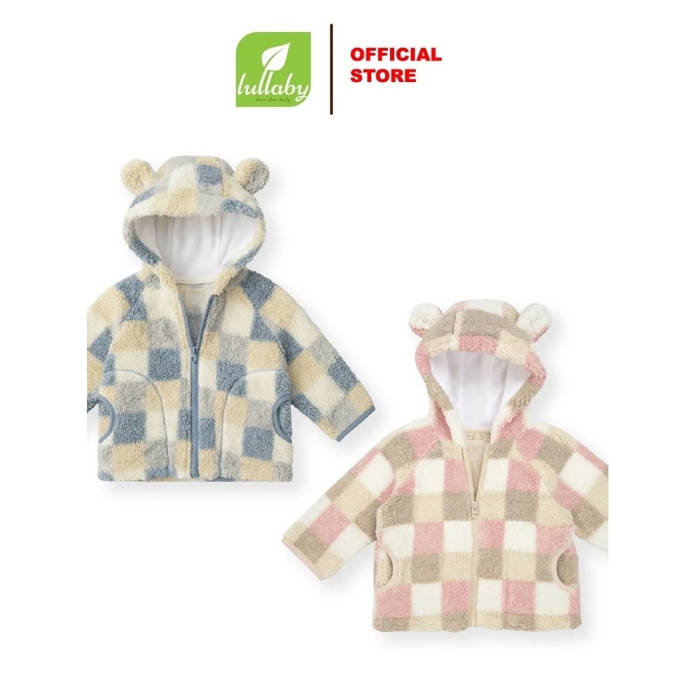 Lullaby - เสื้อโค้ทขนสัตว์ Lullaby มีฮู้ดสําหรับเด็กชายและเด็กหญิง