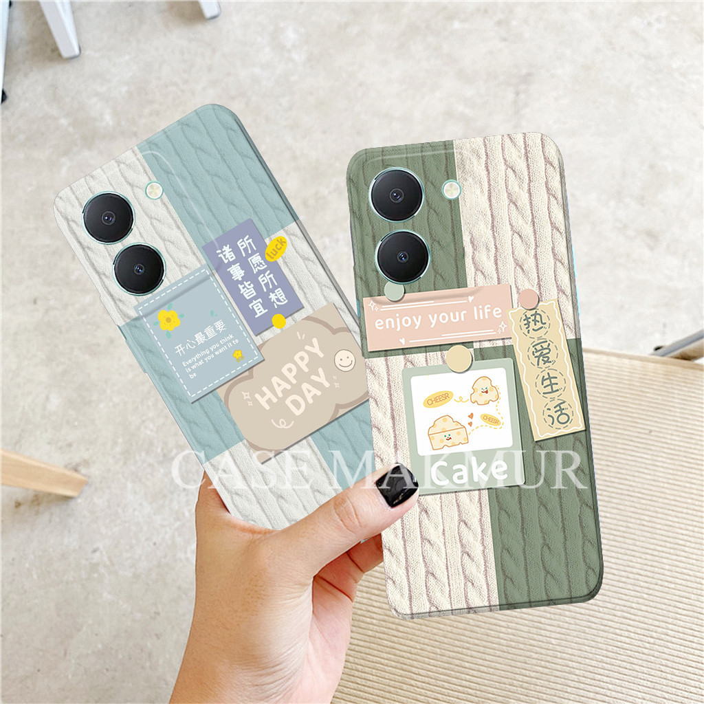 Vivo Y27 5g/Y36 4G/Y36 5G/Y27S Silicone - Be4r Motif - Casing - Pro Camera Softcase Custom Character