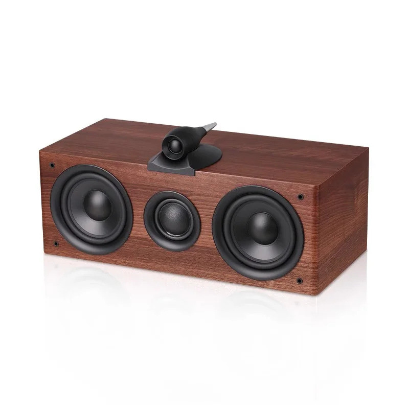 2023 Q2CHiFi Center Passive ลําโพง 100W กําลังขับ 5.25 นิ้ว 3 จุดความถี่ไม้ Home Cinema ลําโพง 8 Om
