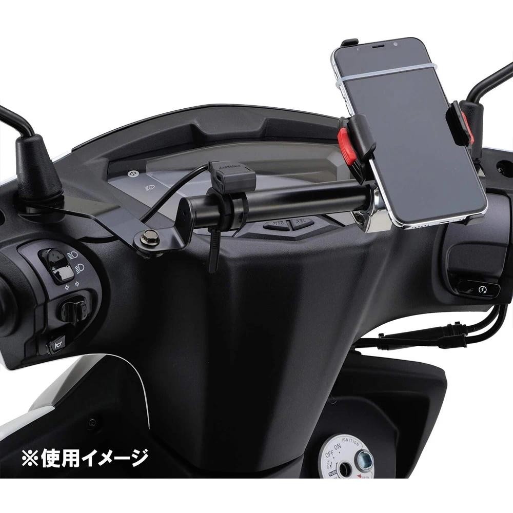 ที่วางโทรศัพท์มือถือขาตั้งรองรับโทรศัพท์ GPS Navigaton Plate Bracket สําหรับ YAMAHA Cygnus X SR (19-