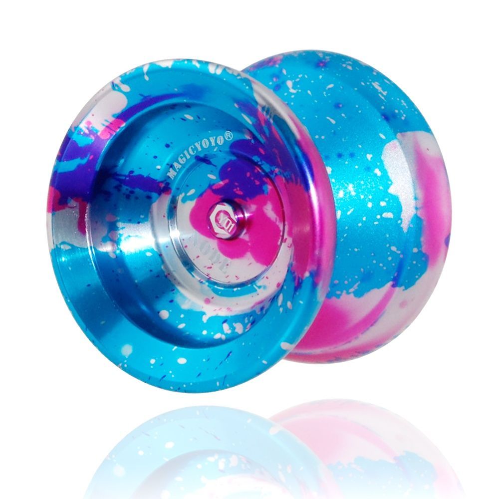 สินค้าใหม่พร้อมสต็อก Magic yoyo Magic yoyo yoyo Y01node Premium Yo-Yo การแข่งขันการแข่งขันอลูมิเนียม