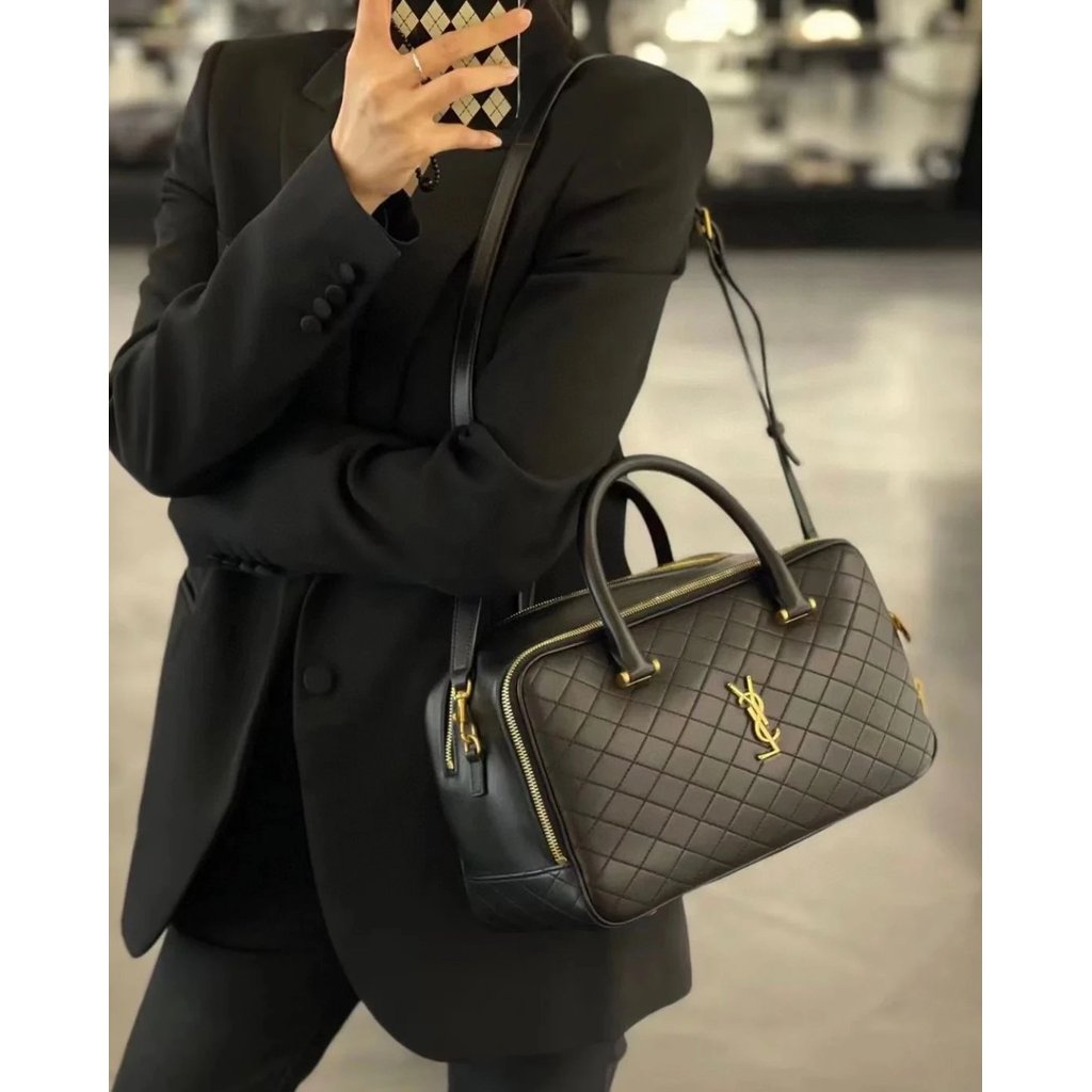 Saint Laurent liya Bowling กระเป๋าเดินทาง