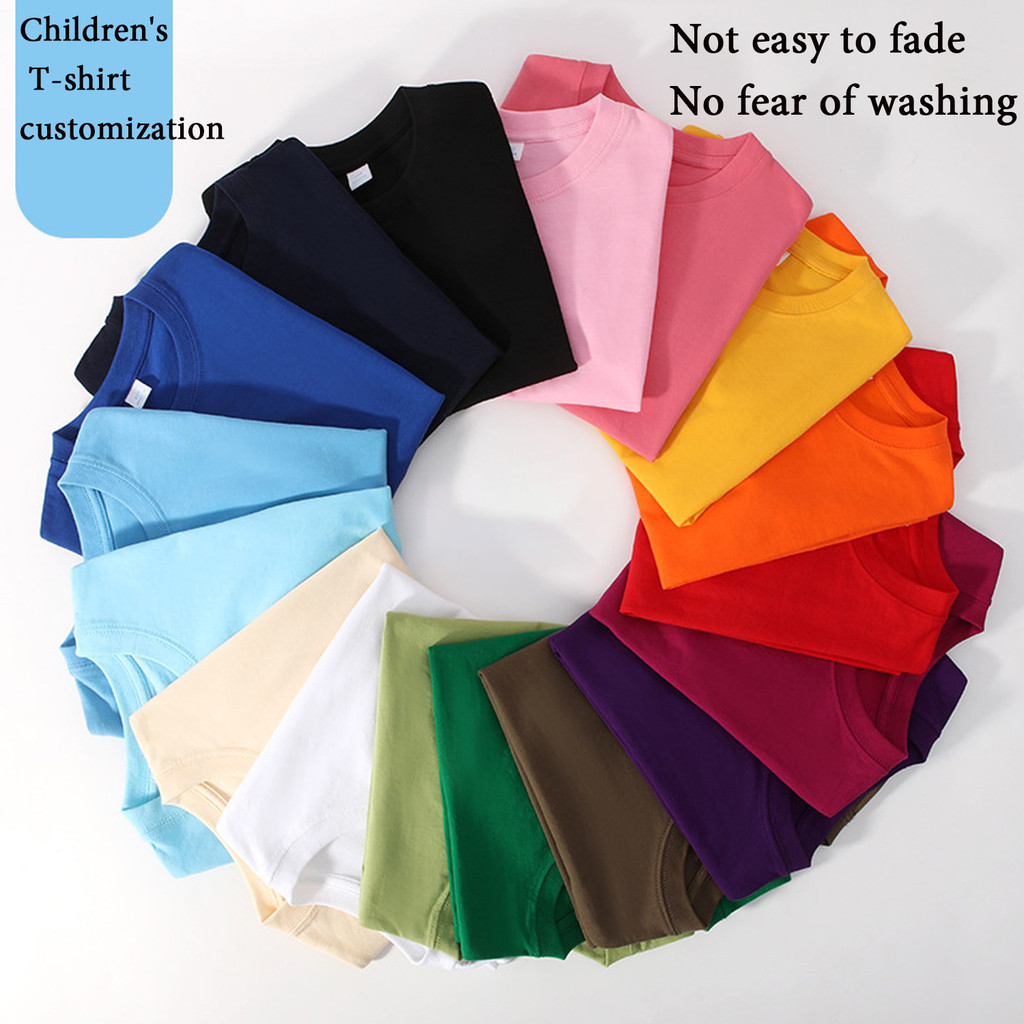 เสื้อยืดสำหรับวันเกิด ผ้าฝ้ายแขนสั้น ลายการ์ตูน เหมาะสำหรับเด็กและผู้ใหญ่ในหน้าร้อน - รูปที่ 6