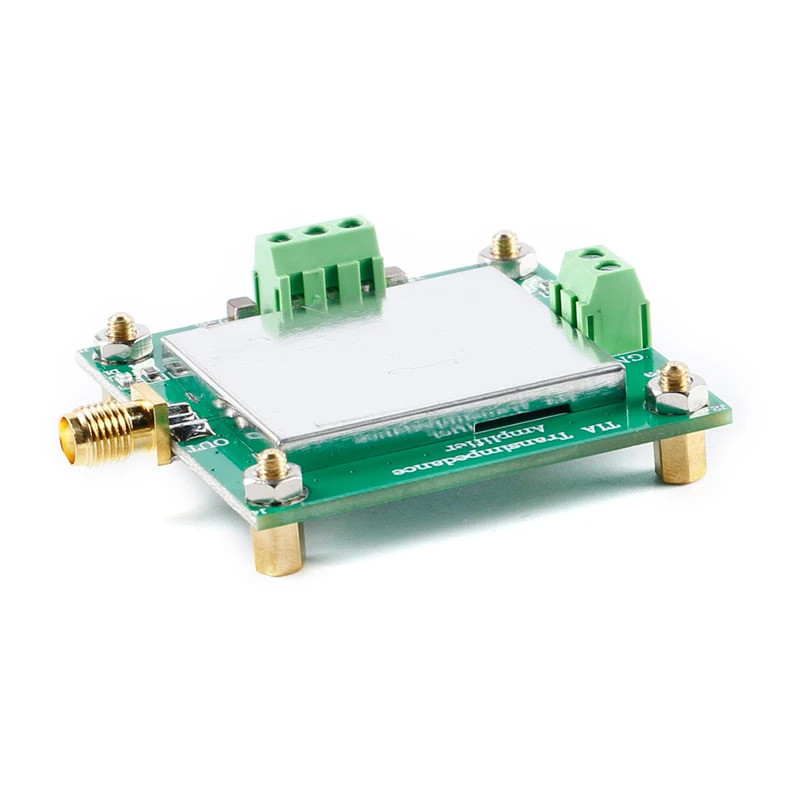 TLC2201 TIA เครื่องขยายเสียงความต้านทานบอร์ดวัดปัจจุบันที่อ่อนแอโมดูล IV Conversion Preamplifier Sil