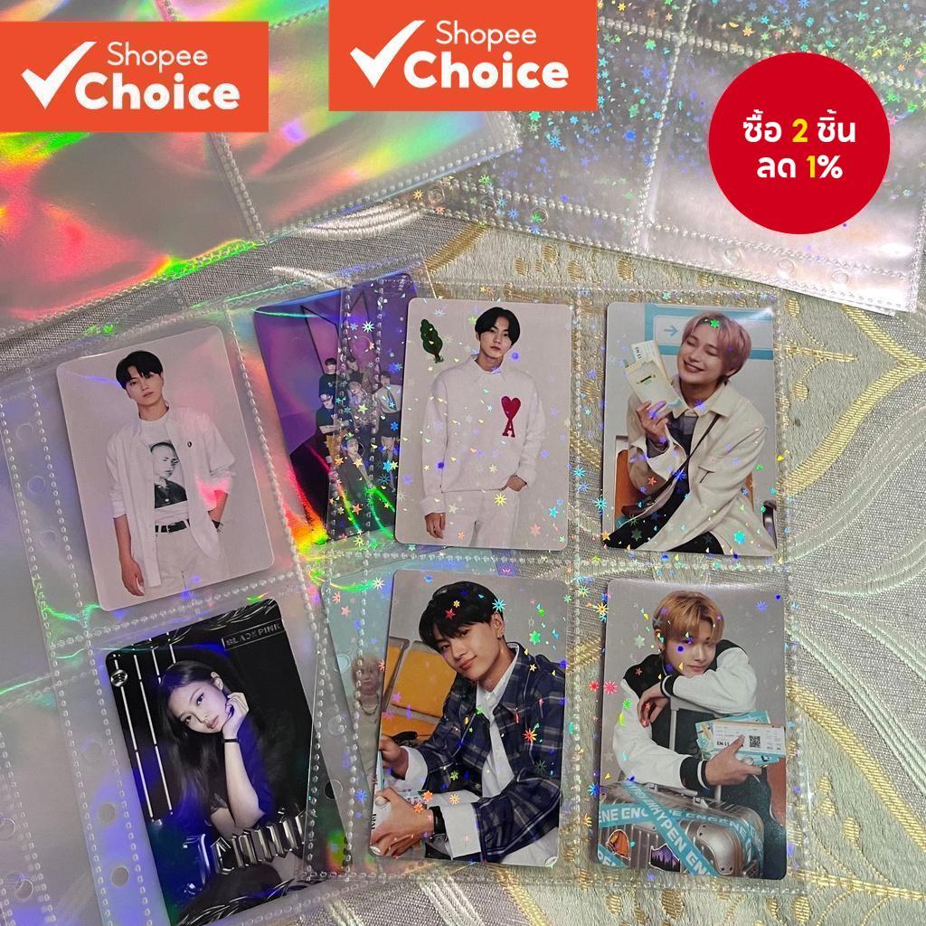 อัลบั้มรูปภาพ โฟโต้การ์ด 4 ช่อง ขนาด A5 6 รู สําหรับเก็บสะสม 10 ชิ้น ต่อชุด