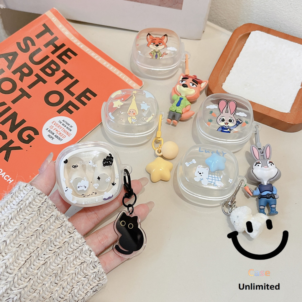 สําหรับ Baseus Bowie WM02 เคส Case หูฟัง Creative Rabbit Animal Pattern
