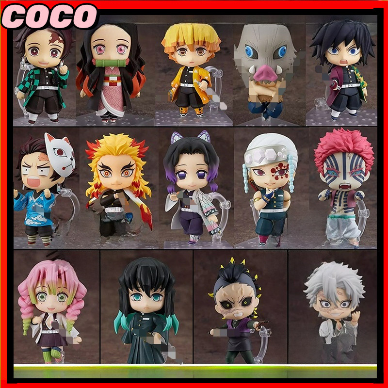 Nendoroid Demon Slayer Kochou Shinobu/1408 Tomioka Giyuu Agatsuma Zenitsu Shinazugawa Genya คอลเลกชั