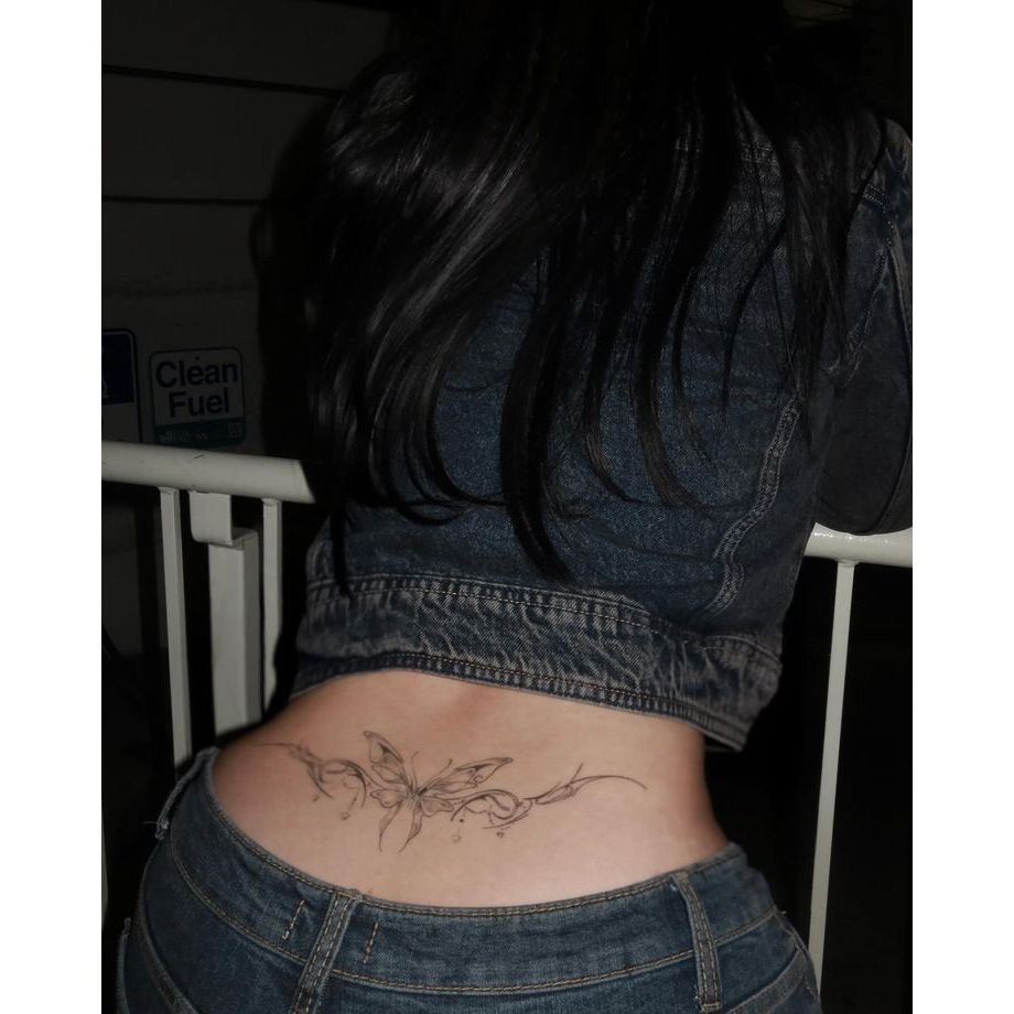 COD🔥 ⚡ส่งจากไทย⚡แทททู ZOAR🚛L07 Magic tattooเซ็กซี่ สติ๊กเกอร์รอยสัก กันน้ำ รอยสัก ลายสัก 15 วัน สีดำ