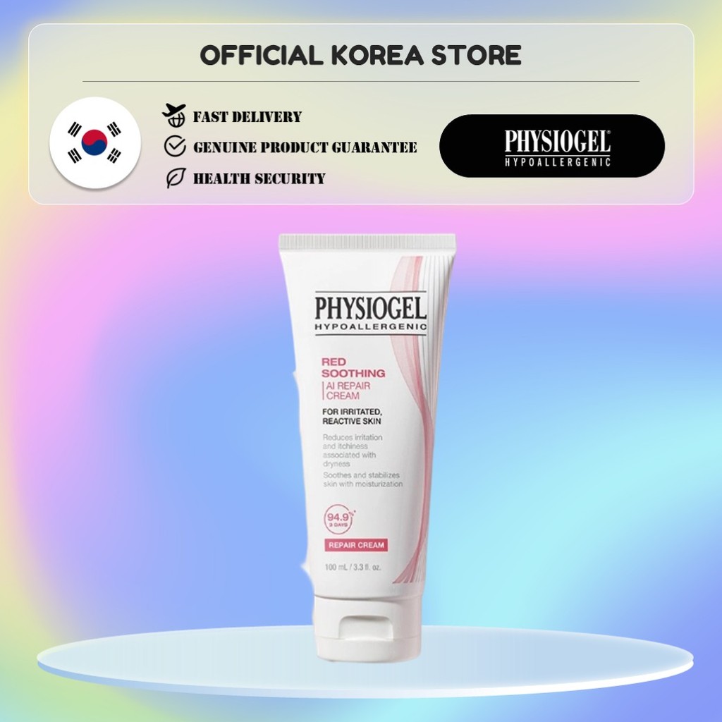 [PHYSIOGEL] Red Soothing AI Repair Cream 100ml/ ครีมบํารุงผิวหน้า / จากเกาหลี
