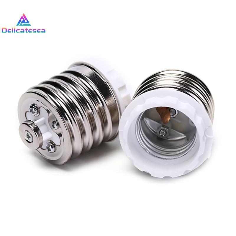 [Delicatesea] E40 ถึง E27 หลอดไฟฐาน LED หลอดไฟอะแดปเตอร์ซ็อกเก็ตตัวแปลงฐานใหม่