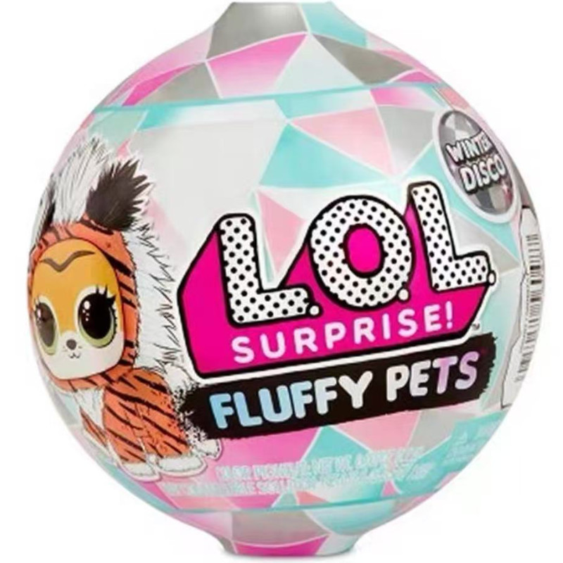 ตุ๊กตาสัตว์เลี้ยง LOL Surprise Ball with Egg Capsule Girls Unboxing Surprise Toy