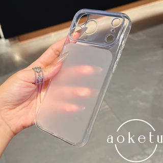 ทันที17เหมาะสําหรับiPhone 16 Promaxเคสโทรศัพท์บางเฉียบFrosted TPUนิ่มApple 15 Proโปร่งใสพรีเมี่ยมความรู้สึก14ง่ายรวมทุกอย่าง13Promaxเคสป้องกันการตก
