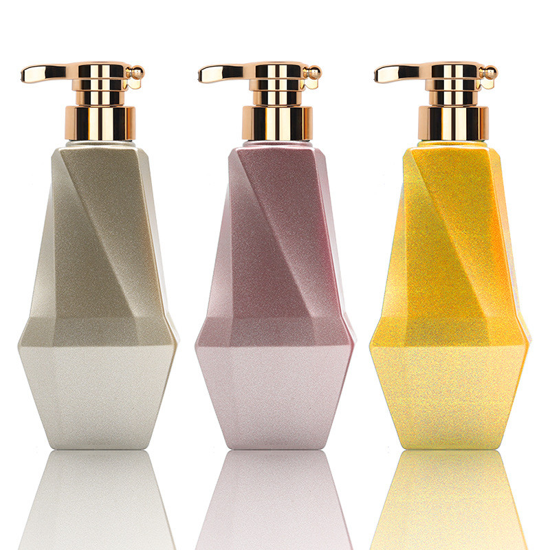 สัตว์เลี้ยง 400ml ml บรรจุขวดเปล่าพลาสติก High-End Press Liquid แชมพู Water Care Body Wash ขวด High-