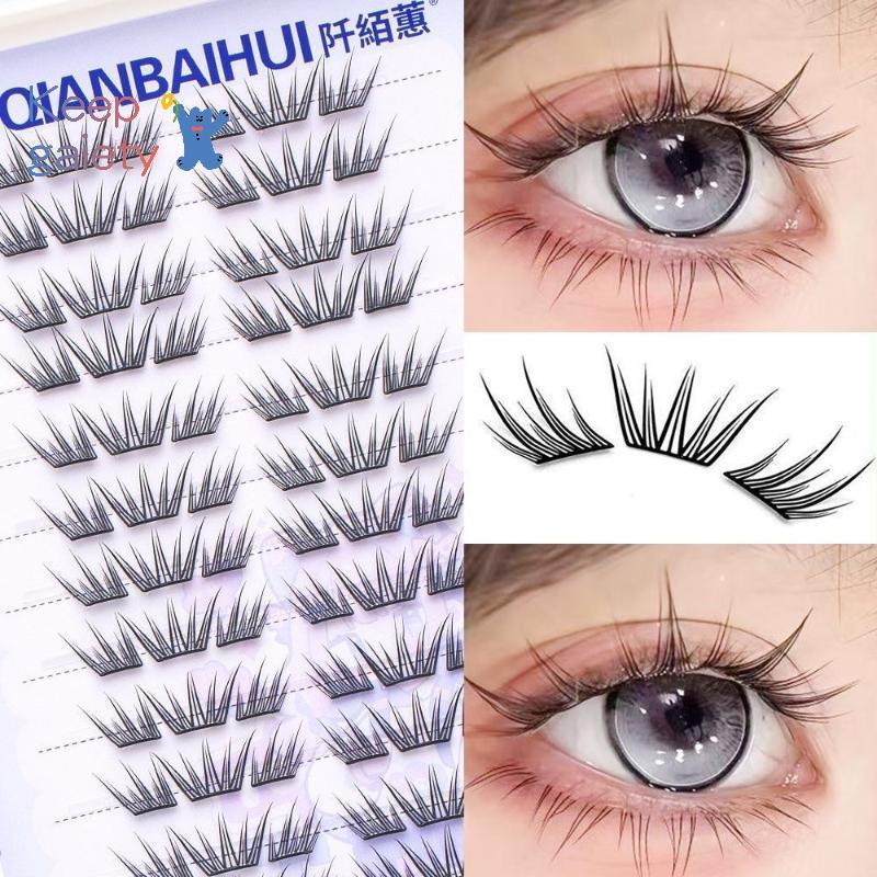 [Keepgaiety-t] DIY Clusters Eyelashes กาวติดขนตาปลอมแบบธรรมชาติมังงะขนตานุ่มแต่งหน้าทุกวัน [ใหม่] ราคา ถูกที่สุด ดีลบีเคเค แกลเลอรีภาพที่ 2