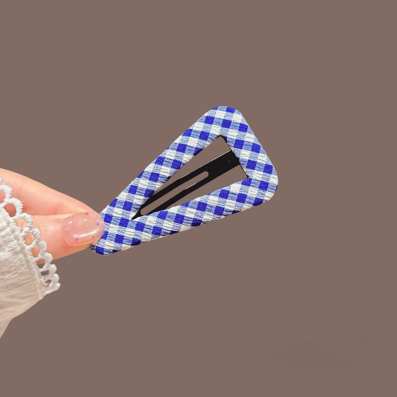 BELLA 🎀 แฟชั่นเกาหลีสไตล์ กิ๊บติดผมลายจุดทรงเรขาคณิต สไตล์วินเทจและอ่อนเยาว์ บผมหักและกิ๊บข้าง ส่งจากไทย FJ028【COD】 - รูปที่ 7