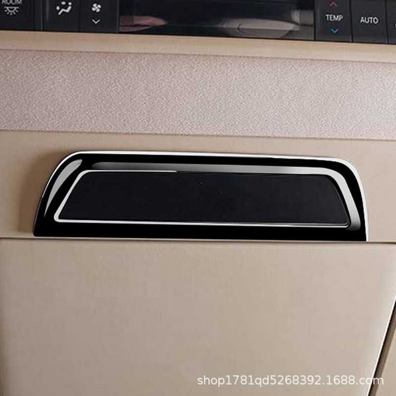 เหมาะสําหรับ อัลพาร์ด ดัดแปลงอุปกรณ์เสริมภายใน alphard30 ชุดแถวกลางกรอบหน้าจอคาร์บอนไฟเบอร์เนื้อป้อง