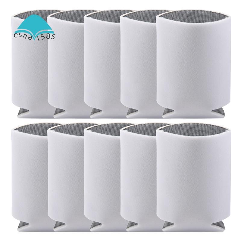 Eshai58510PCS Neoprene เบียร์สามารถ Cooler ดื่มถ้วยขวดแขนฉนวนห่อใหม่