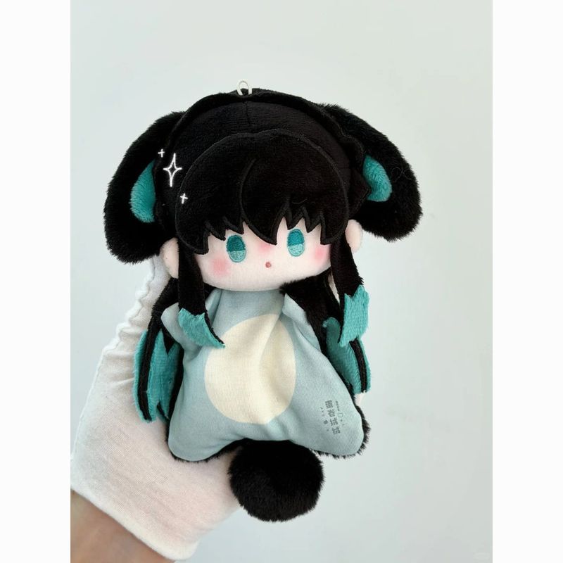 Demon Slayer/Muichiro/Bean Bag Tokito Muichiro Attibute ตุ๊กตาผ้าฝ้าย 15 ซม.ตุ๊กตาหยิกของขวัญ/khfv