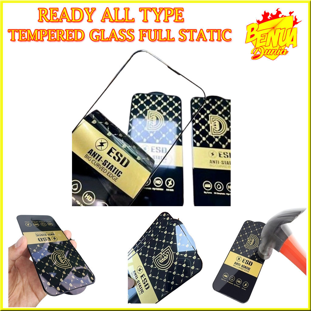 ฟิล์มกระจกนิรภัย ESD ANTI STATIC SAMSUNG A20 A30 A20S A21 A21S A22 4G A22 5G A23 4G 5G A30S A31 A32 