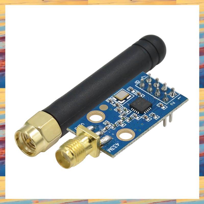 [LMQN] CC1101 โมดูลไร้สายพร้อมเสาอากาศ SMA โมดูลรับส่งสัญญาณไร้สายสําหรับ 433MHZ เสริมสัญญาณ