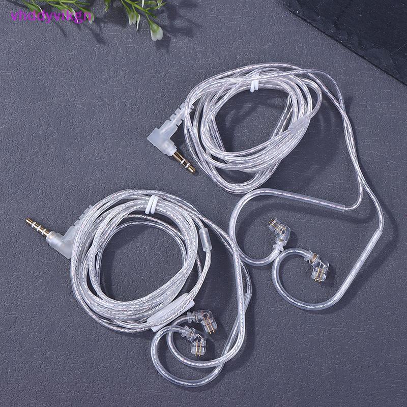 VHDD 3.5 มม.2PIN In Ear หูฟังแบบมีสาย KZ Silver Plated KZ หูฟังสายอัพเกรดพร้อมไมโครโฟน KZ หูฟังสาย T